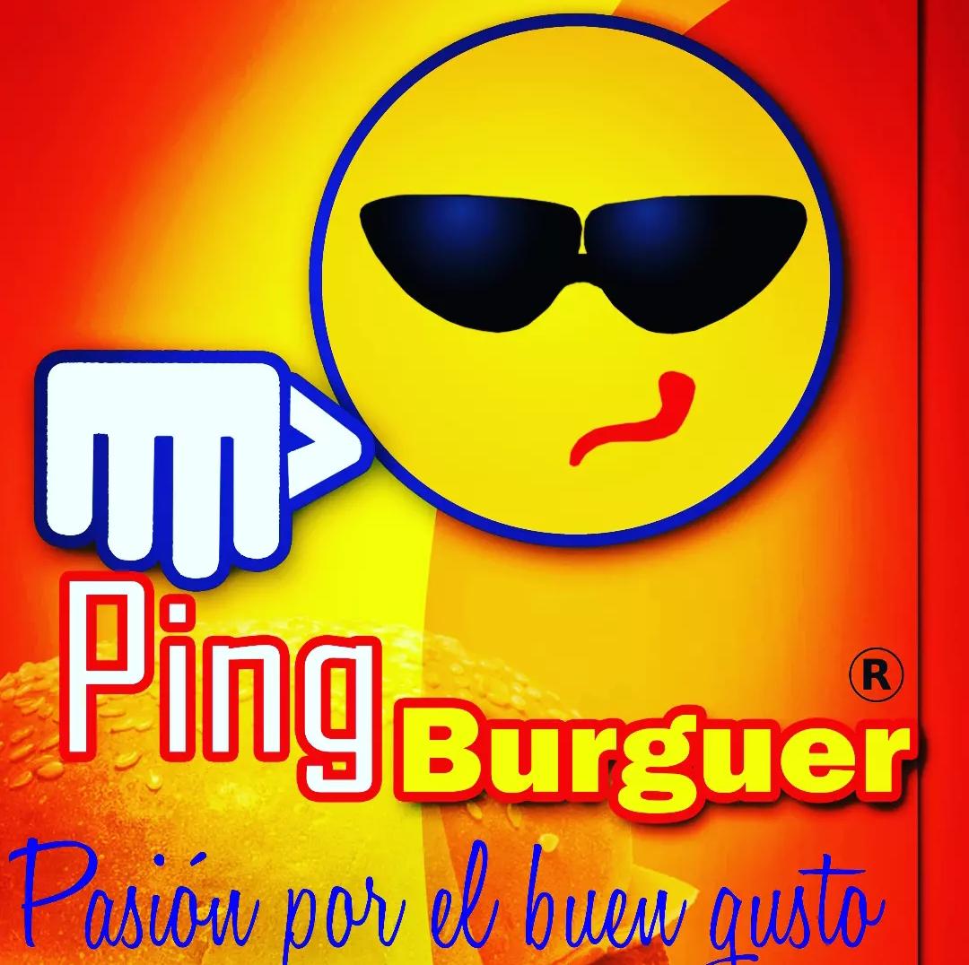 Ping Burguer Logo